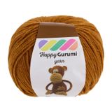 Happy Gurumi Amigurumi Örgü İpi 50gr 130m Örgü İpi (Açık Kahverengi)