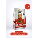 Happy Kısırlaştırılmış Sığır Etli Kuru Kedi Maması 12 kg