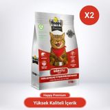 Happy Kısırlaştırılmış Sığır Etli Kuru Kedi Maması 3 kg