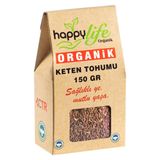 Happy Lıfe Organık Keten Tohumu 150 gr