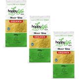 Happy Life Organik Mısır Unu 500 gr x 3 Adet - 1,5 kg