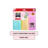 Happy Mikrofiber Premium Sihirli Cam bezi 3 Adet