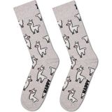 Happy Socks Erkek Gri Desenli Pamuklu Çorap P003192 - 41 - 46