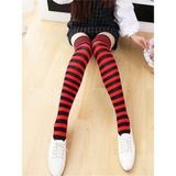 Happy Socks Ithal Özel Seri Women's Extra Long Red Striped Diz Üstü Çorap - Kırmızı - 38 - 42