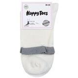 Happy Toes Kadın Bambu Simli Fırfırlı Çorap 36-40 (6'Li Paket)