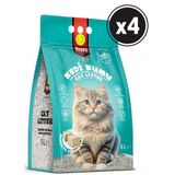 Happy Topaklanan Bentonit Marsilya Sabunlu 4x5 lt Kedi Kumu