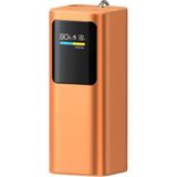 Happy Trend 100W Ultra Hızlı Şarj Powerbank 20000 Mah Pd 3.0 Taşınabilir Şarj Cihazı – Dahili Usb-C Kablo, Tft Akıllı Ekran, Laptop Telefon Tablet Uyumlu Yüksek Kapasiteli Power Bank - Turuncu