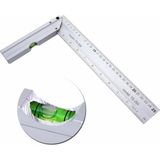 Happy Trend 250MM, Ölçüm Aracı,alüminyum L Gönye Su Terazili Cetvel Kaynak Kaynakçı Marangoz Gönyesi 250 mm - Standart