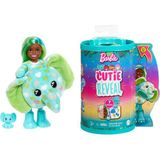 Happy Trend Barbie HKR13 | Cutie Reveal Chelsea Jungle Series - Elephant - Çok Renkli