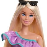 Happy Trend Barbie Moda Bebek, Kıyafetleri ve Akseasuarları Parti Elbiseleri ve Çantalar Dahil Kıyafetleri ve Aksesuarlarıyla Barbie Bebek (3 Farklı Kombin) HYT61 - Sarı