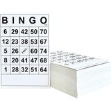 Happy Trend Bingo Oyun Kartları Sayfaları - Kağıt Kartlar Toplu Yeniden Kullanılabilir - Yetişkinler, Aile, Parti, Büyük Gruplar Için Bingo Seti - 120'LI Paket - Çok Renkli