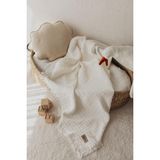 Happy Trend Ekru 4 Katlı Müslin Bebek ve Çocuk BATTANIYESI%100PAMUK Erkek & Kız Bebekler Için Nefes Alabilen Cilt Dostu Bebek ve Çocuk Battaniyesi, Unisex,%