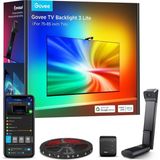 Happy Trend Govee Envisual LED 3 Lite Tv Arkası LED Şerit Ambiyans Aydınlatma Tv Renk Senkronizasyonu 75-85 Inc Tv'ler ile Uyumludur - Çok Renkli