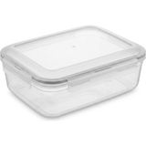 Happy Trend Home 3300 ml Sızdırmaz Şeffaf Contalı Kilitli Saklama Kabı, Pp Plastik Gıda Saklama Kutusu, Kapaklı Buzdolabı Düzenleyici, Mutfak ve Erzak Kabı, Istiflenebilir Çok Amaçlı Organizer (Asorti Renk