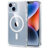 Happy Trend iPhone 15 için Magsafe Özellikli Çok Şık Şeffaf Kılıf Kablosuz Şarj özellikli