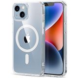 Happy Trend iPhone 15 Plus için Magsafe Özellikli Çok Şık Şeffaf Kılıf Kablosuz Şarj özellikli