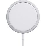 Happy Trend IPhone Magsafe ile Uyumlu Kablosuz Wireless Şarj Aleti Type-C Girişli iPhone 11 12 13 14 Pro Max Samsung Xiaomi ile Uyumlu - Gri