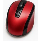 Happy Trend Kablosuz Mouse – Sessiz Tıklama, Ergonomik Tasarım, Yüksek Hassasiyet, USB Alıcılı, Ofis ve Ev Kullanımına Uygun Dizüstü Bilgisayar Mouse - Kırmızı