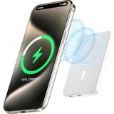 Happy Trend Kablosuz Power Bank, Manyetik Powerbank, Pd Usb-C Hızlı Şarj Batarya Paketi, iPhone 15/14/13/12 Plus/mini/pro/pro Max ile Uyumlu - Sarı