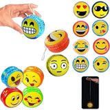 Happy Trend LED Işıklı Yanıp Sönen Rengarenk Yoyo Ipli Topaç Çek Bırak Denge Yoyo Oyuncak 1 Adet - Çok Renkli
