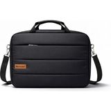 Happy Trend Macbook Air 13 Inch M4 2025 ile Uyumlu Notebook Macbook Evrak Çantası Siyah AL5496 - Siyah - Gri