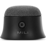Happy Trend Mili Mag-Soundmate Magsafe Uyumlu Mini Taşınabilir Bluetooth Hoparlör Siyah