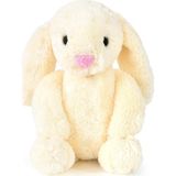 Happy Trend Özgüner Oyuncak Peluş Tavşan 40 cm Uzun Kulaklı Yumuşak Uyku Arkadaşı, Ponçik Sarkık Kulaklı Doldurulabilir Tavşan Oyuncak - Sarı