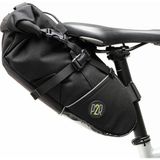 Happy Trend PACK2RIDE Inova Light Bikepacking Sele Tur Bisiklet Çantası - Su Sızdırmaz Kumaş-Geniş Hacimli- Sallanmaz- Reflektif Detaylı -Dağ,tur, Yol, Gravel Bisikletlerine Uygun -Fonksiyonel ve 11L Siyah