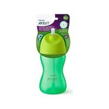 Happy Trend Philips Avent Pipetli Bardak, 12 Ay+, 300 Ml, Desenli, Damlatmaz, Kolay Tutuş, Bulaşık Makinesinde Yıkanabilir, Bpa Içermez, Yeşil, SCF798/01