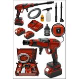 Happy Trend Pro Seri 58WF Kömürsüz Motor Yüksek Basınçlı Akülü Oto Araba Yıkama Makinesi Şarjlı - Çok Renkli