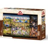 Happy Trend Puzzle Dünyevi Zevkler Bahçesi, Hieronymus Bosch 2000 Parça Puzzle