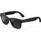 Happy Trend Ray-Ban Meta Wayfarer 1. Nesil Akıllı Güneş Gözlüğü, Mat Siyah Çerçeve, Polarize Grafit Lens, Kamera, Açık Kulak Ses, 32 Gb, RW4006 50-22