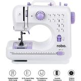 Happy Trend Robo 12 Fonksiyonlu Dikiş Makinesi, Beyaz, 2 Yıl Garantili, 50/60 Hz