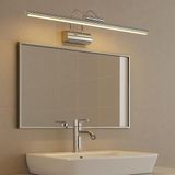 Happy Trend Sekatech Krom Kasa LED Flüt Aplik | 6W | 3200K Gün Işığı | 35CM | Duvar Tipi Ayna/tablo/resim/banyo Üstü Dekoratif Işık | IP20 Iç Mekan Kullanım