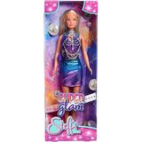 Happy Trend Simba, 105733663, Steffi Love Super Glam, Özel Vücut Zinciri & Küpe Aksesuarı, Özel Işıltılı Elbise, 29CM - Altın