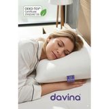 Happy Trend Smart Comfort Visco Ortopedik Yastık Ergonomik Boyun Destekli - Beyaz