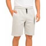 Happy Trend Spor Pantolonu, Erkek, Kısa Pantolon, Kısa Koşu Pantolonu, Koşu Şortu, Erkek Yazlık Pamuk Antrenman Pantolonu, Bermuda Şort, Fitness Pantolonu, Tenis Pantolonu - Standart - Gri