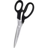 Happy Trend Taksun Paslanmaz Çelik Makas, GL120, Keskin Bıçak, Ofis, Okul Kullanımı, Çok Amaçlı, Dayanıklı Vidalı Yapı, Ergonomik, Hassas Kağıt, Karton, Kumaş Kesimi, Profesyonel Terzi Makası, 9" - Siyah