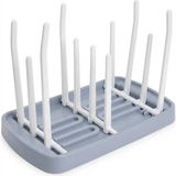 Happy Trend Taşınabilir Bebek Biberon Kurutucu – Seyahat Tipi Biberon, Emzik ve Aksesuar Süzgeci – Bpa Içermez Kompakt Tezgah Üstü Kurutma Rafı – 25 cm Mavi