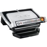 Happy Trend Tefal Optigrill+ 4 Porsiyon Kapasiteli 2000 Watt 6 Programlı Barbekü Izgara ve Tost Makinesi - Inox