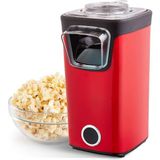 Happy Trend Turbo Pop Patlamış Mısır Yapıcı, Ölçüm Kabıyla Porsiyona Kadar Patlayan Mısır Çekirdekleri + Eriyen Tereyağı, 8 Fincan Patlamış Mısır Makinesi - Kırmızı