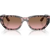Happy Trend Vogue Eyewear Kadın VO5586S Dikdörtgen Güneş Gözlüğü - Pembe