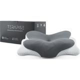Happy Trend Yastık Boyun Fıtığı ve Düzleşmesi Olanlar Için Boyun Destekli (Gri) 16 ve 13 cm Olarak Ayarlanabilir Yükseklik - Standart