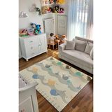 Happy Twins Yogi Whales Katlanabilir Oyun Matı 150X200X1CM - Çok Renkli - 0,60 x 19 x 29 cm