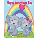 Happy Valentine's Day Coloring Book