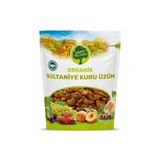 happy vıllage Organik Sultaniye Kuru Üzüm - Sarı Üzüm Kurusu - Kuru Meyve - Organik Kuru Meyve 1 Kg