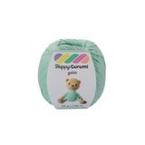 Happy Yarn Happy Gurumi Soft Cotton Punch & Amigurumi İpi – 50 g (130 m) Yumuşak, Tüylenmez - Mint