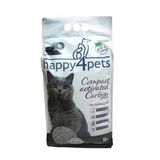 Happy4Pets Compact Actived Carbon İnce Taneli 10 lt Topaklaşan Kedi Kumu