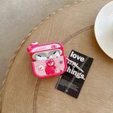 HappyCase Air Pods Pro 2 Uyumlu Silikon Kulaklık Koruyucu - Fuşya