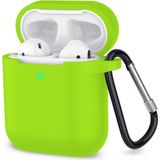 HappyCase Airpods1 ve 2. Nesil Uyumlu Kulaklık Kılıfı Silikon Neon Yeşil